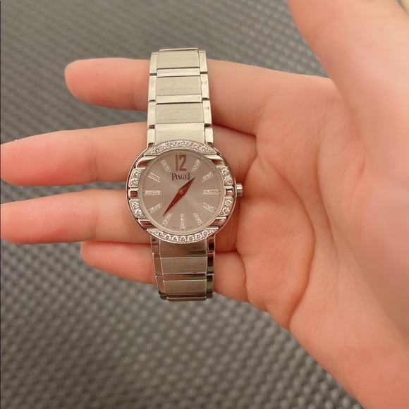 Piaget white gold with diamonds woman’s watch - Picture 3 of 3